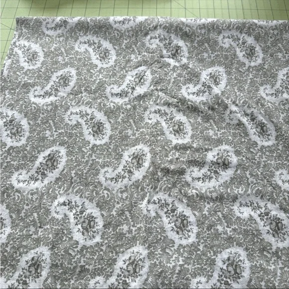 Vintage Peter Pan Fabrics Quilting Cotton Paisley Floral Fabric 2 yards - Picture 5 of 8